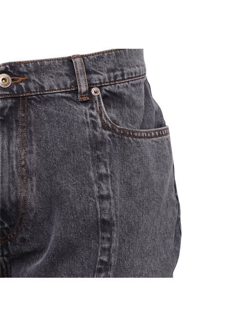 jeans evergreen wire unisex neri in cotone Y/PROJECT | 207PA008VINTAGE BLACK